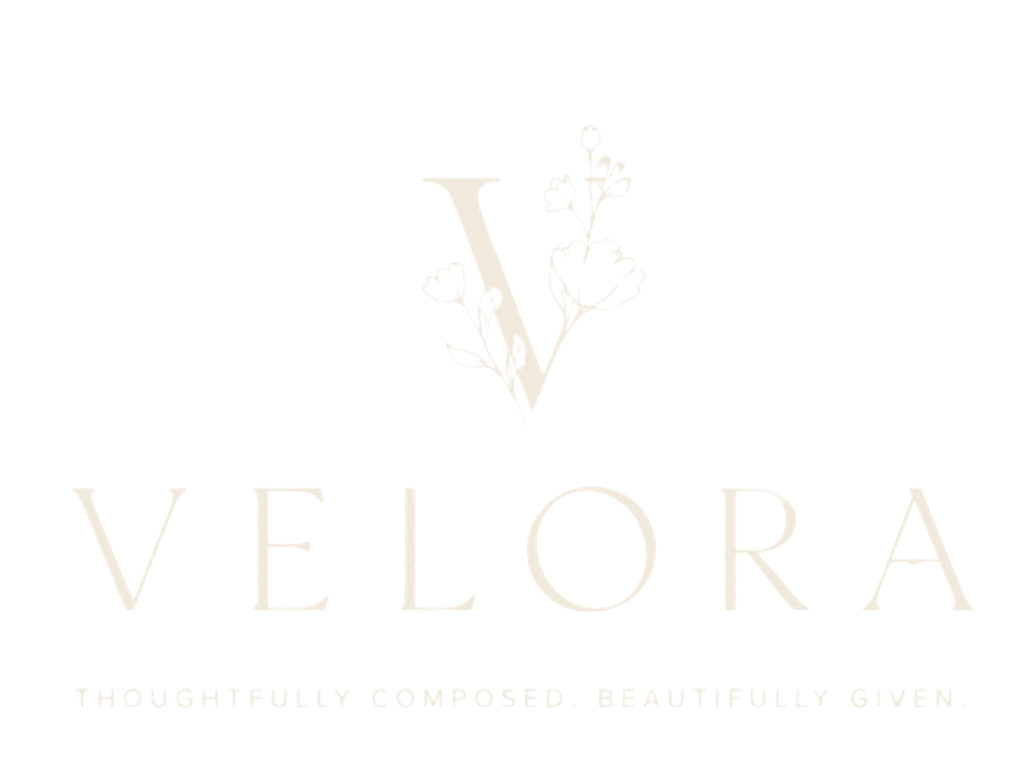 Velora — Thoughtfully composed. Beautifully given.